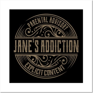 Jane's Addiction Vintage Ornament Posters and Art